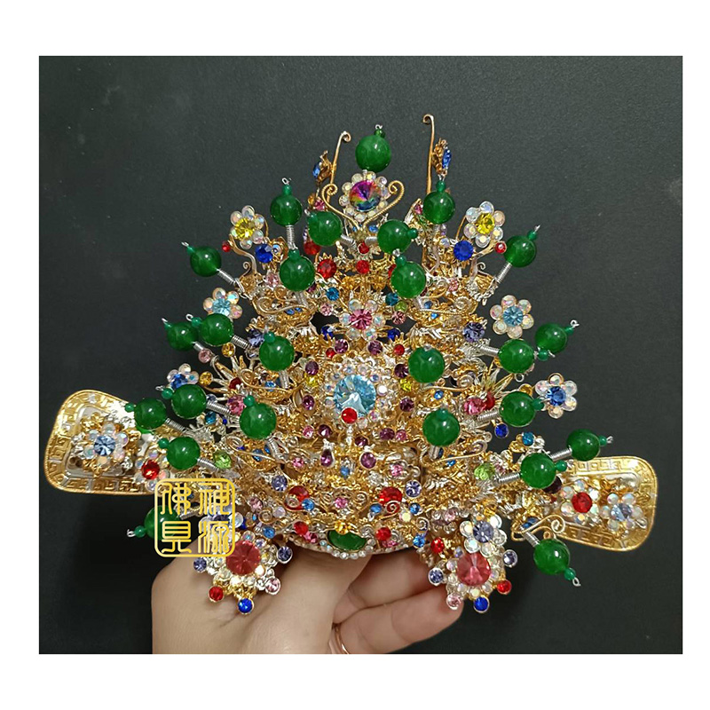 銅帽(特)狀元帽-玉石.尺寸可訂製