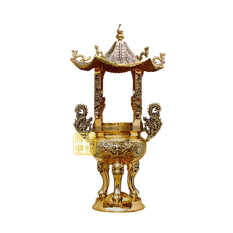銅高級天公爐2尺+單層蓋(皇)