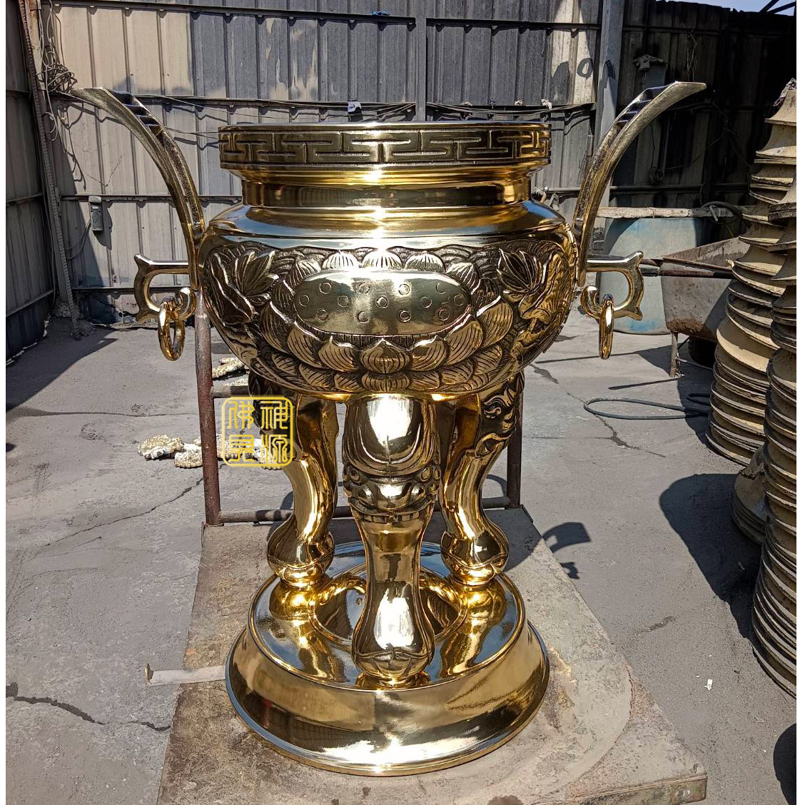 天公爐包腳，蓮花身，奏板耳尺6