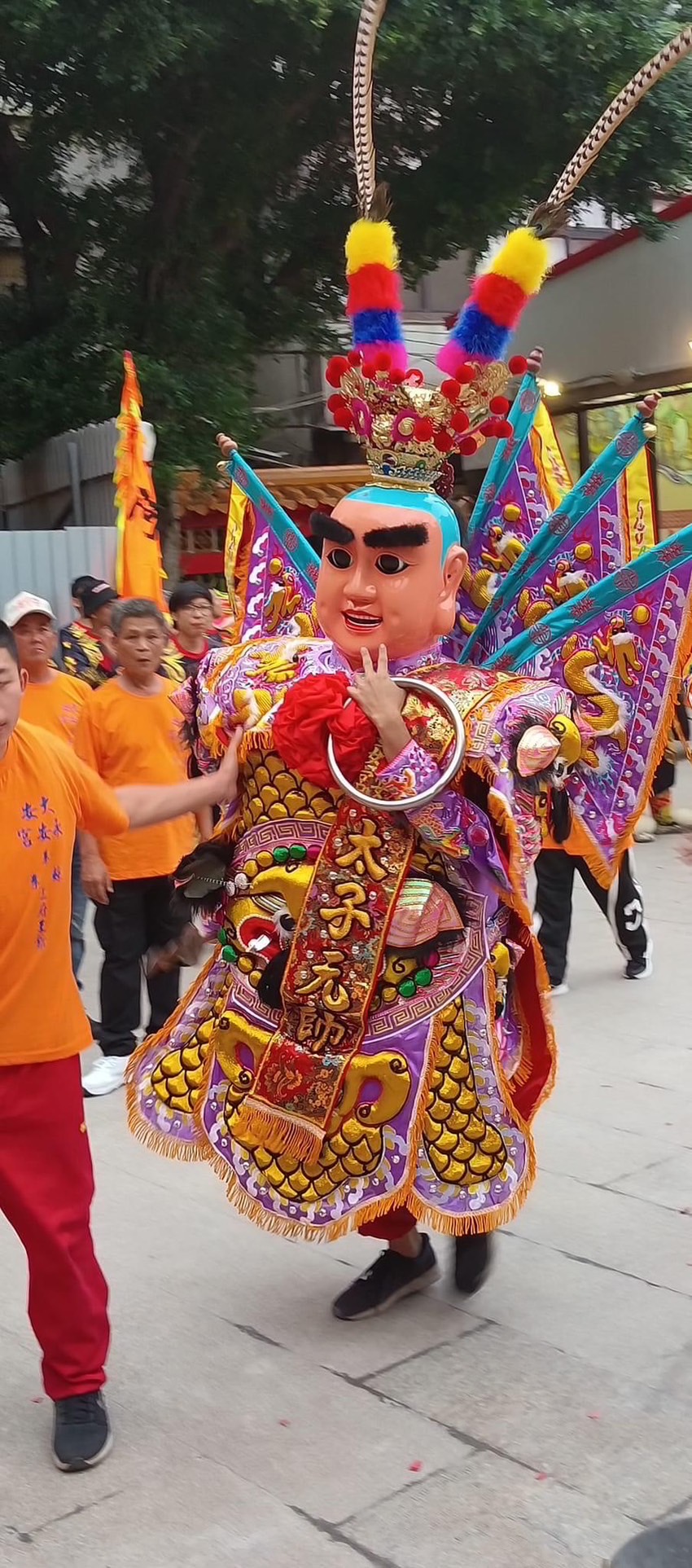 特太子童甲(金蔥).紫  |神將童仔|太子童仔衣