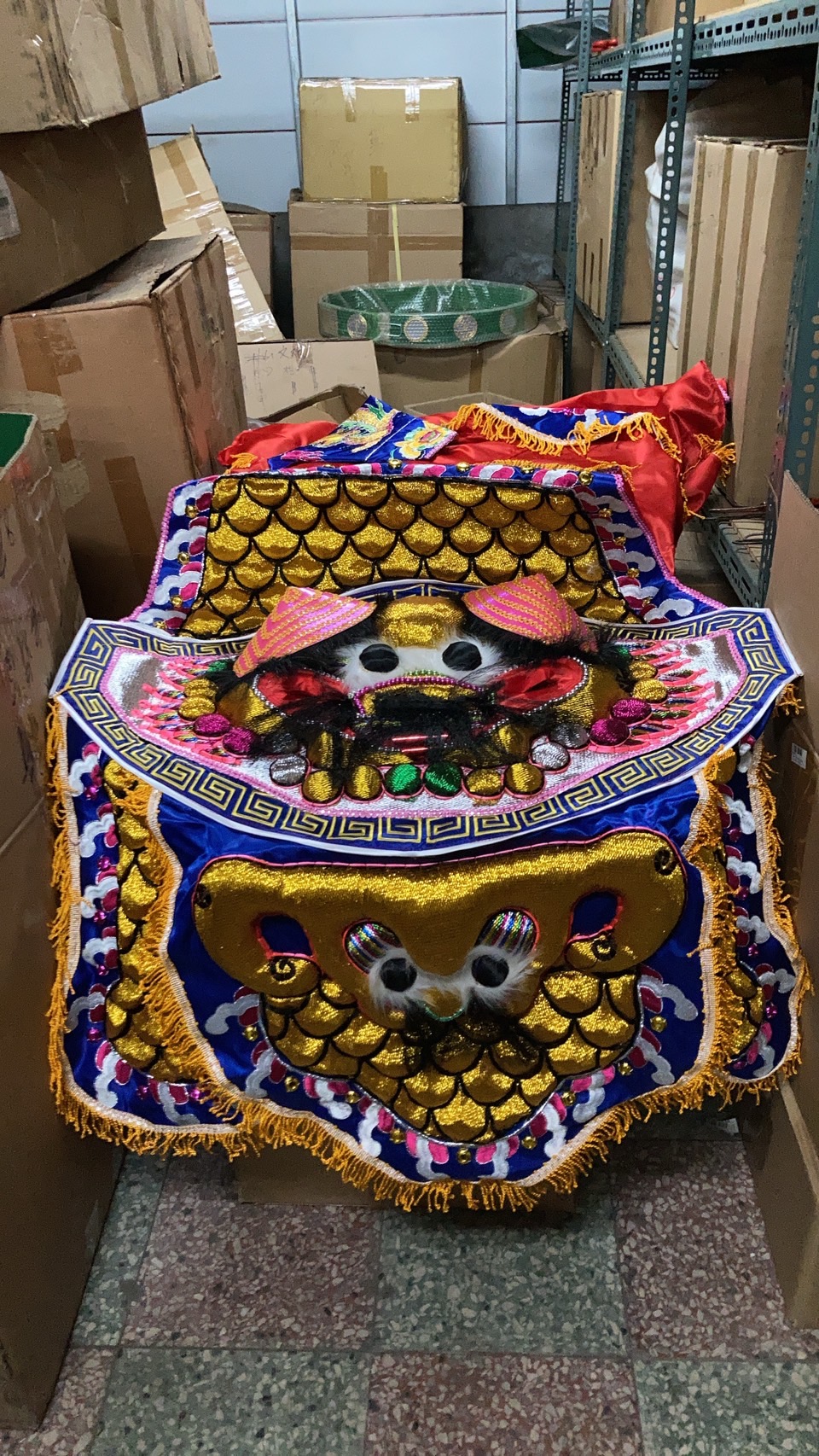 特太子童甲-寶藍一套  |神將童仔|太子童仔衣