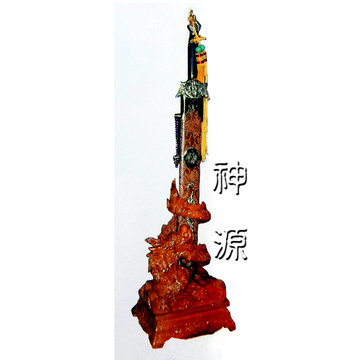 單龍劍架實木<br>底寬25*深20*高35公分