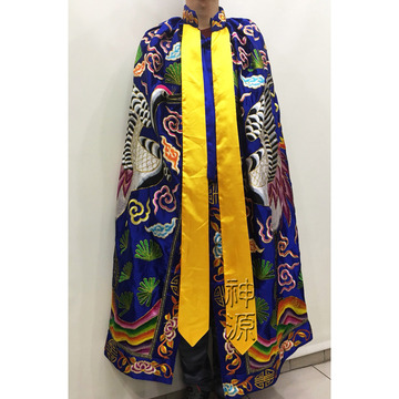 土地公袍--訂做30天  |宗教百貨|乩身服飾