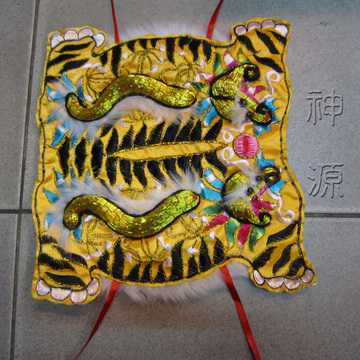 虎衣凸繡11寸  |神明衣|特殊神衣