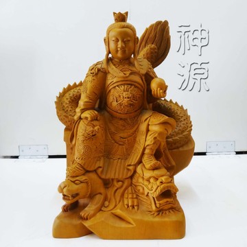 尺3龍虎太子-樟.本  |神像，佛像|中壇元帥(太子)