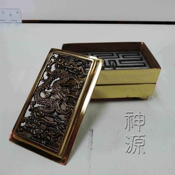 長方型淨爐5.5寸  |桌上佛具|檀  香  爐