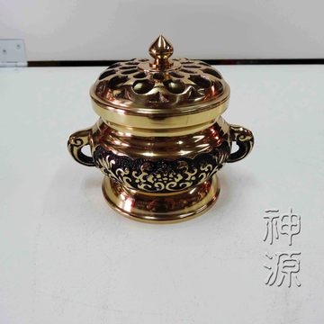 2號永保安康淨爐3.4寸  |桌上佛具|檀  香  爐