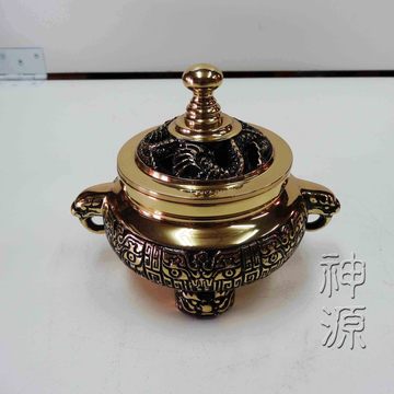 中吉龍淨爐3寸4  |桌上佛具|檀  香  爐
