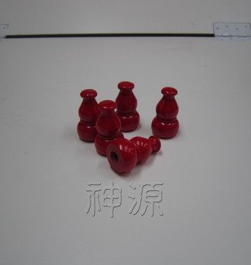 小葫蘆頭.紅1.5寸/粒  |宗教百貨|宮廟用品