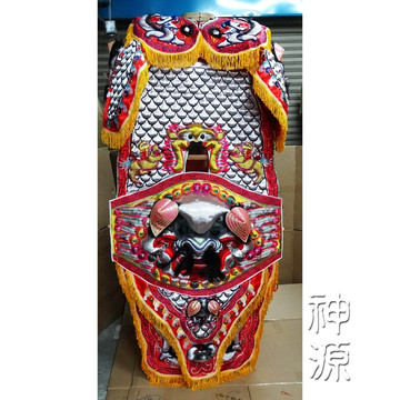 麒麟銀魚鱗神將甲<展示品>  |神將童仔|神將甲