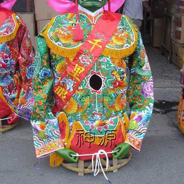 平繡千順甲.綠  |神將童仔|神將甲