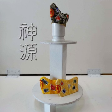 緹花濟公帽